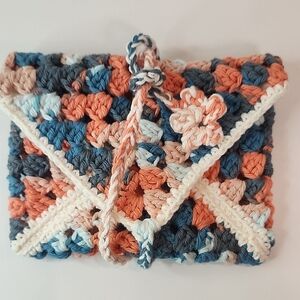 Handmade Crochet Passport Holder Or Pouch